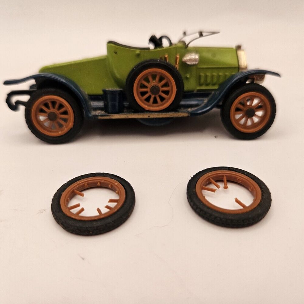 Rio #12 1914 Spyder Fiat Zero Green Die Cast Car METAL 1:43